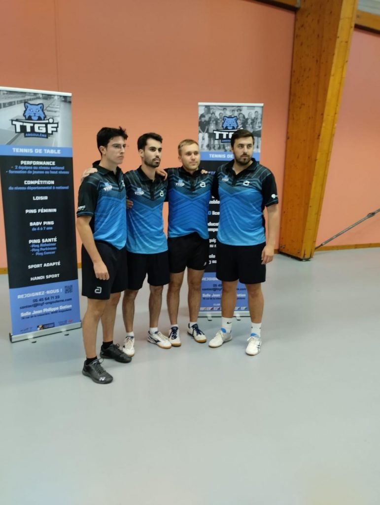 Une 5 eme journée empreinte de tristesse ! – TTGF Angoulême